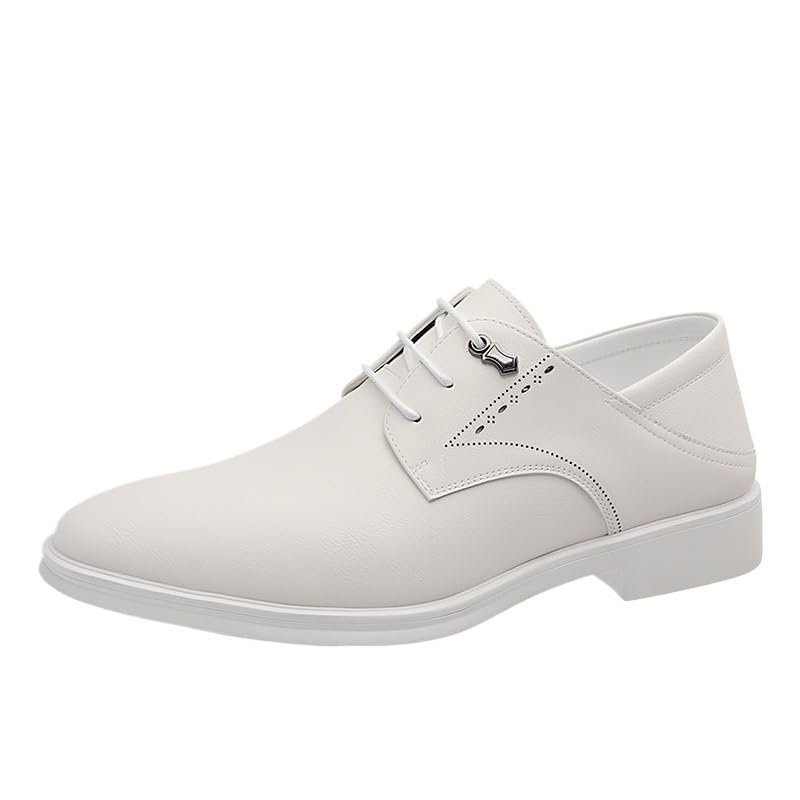 Modern Wedding Office Work Tuxedo Derby Shoes for Men Classic Lace Up Wingtip Oxford Shoes Men's Fashion Business Casual Shoes