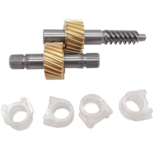 Image of Convertible Top Latch Motor Gear Kit, Replacement Skylight Worm Gear Combination, Compatible with BMW E36 E46 E64 1993-2005 Convertible, 67618370816