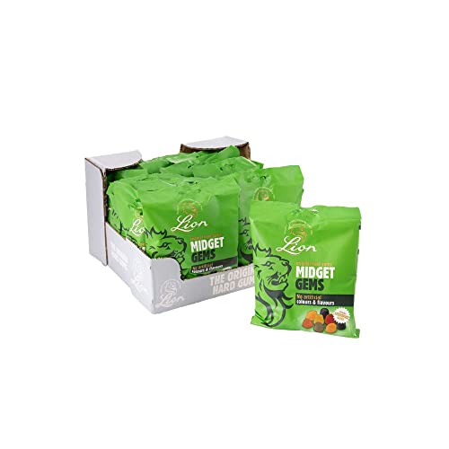 LION MIDGET GEMS 190G (Pack Of 20)