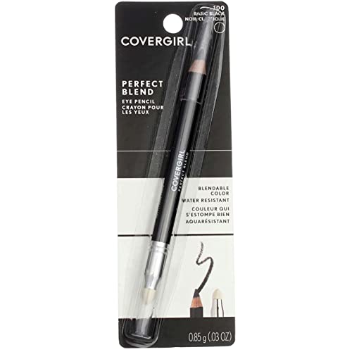 CoverGirl Lápiz de Ojos Básico Negro Pack 5 miniatura 3