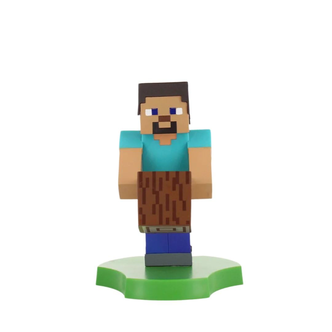 Minecraft: Steve Guys Holdems, Mini Cable Guys Phone Stand and Device Holder