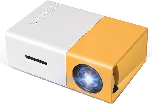 Mini Projector , Full HD 1080P Supported, Portable Projector for Compatible with TV Stick/Smartphone/USB/HDMI