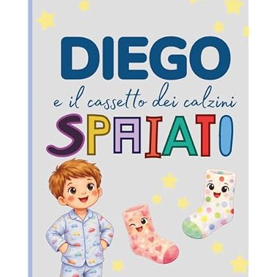 Diego e il cassetto dei calzini spaiati