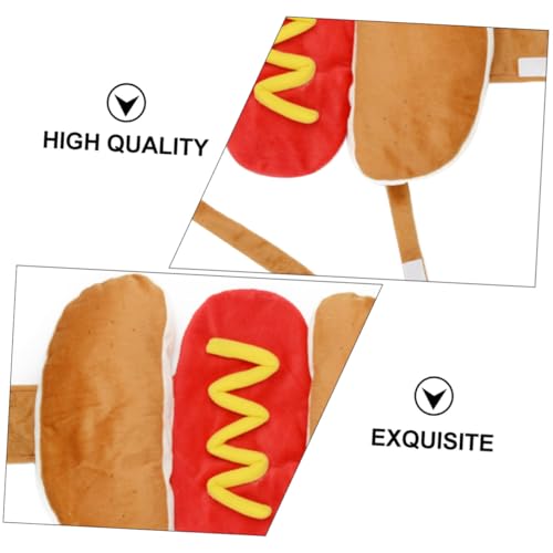 Disfraz para perros y gatos Mipcase diseño hamburguesa L miniatura 3