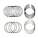 STD Engine Piston Ring Set Fit for Hyundai Accent Veloster Rio 1.6L 2012-2017, Replace 230402B600 77mm