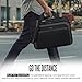 Solo New York Briefcase - Laptop Carrying Bag for Women & Men, Brief for Travel & Work, Front Zippered Pocket, Adjustable Shoulder Strap, Fits 17.3
