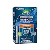 Nature’s Way Fortify Extra Strength(1) Probiotic Adults 50+, 50 Billion Live Cultures, Prebiotics, Probiotics for Digestive Health*, Immune Support*, Colon Health*, 30 Capsules