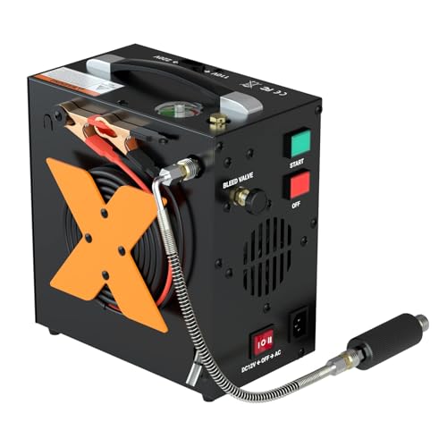 CHIKADIV PCP Air Compressor 4500Psi/30Mpa Oil-Free &