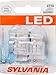 SYLVANIA 4114 White LED Bulb, (Contains 2 Bulbs)