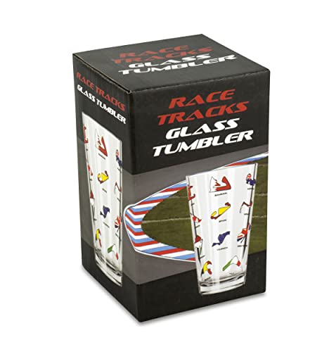 Xpressions 4 U Racing Circuit Tracks Collage F1 GP Drinking High Ball Glass Tumbler, Multicolored, 9 cm x 15 cm - Image 3