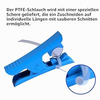 5 Meter PTFE Tube for Bambu Lab A1, X1, P1 Series, 3D Printer 2.5mm ID x 4mm OD PTFE Tubing with Cutter for K1 Series and Ender 3 V3 Series – Ansicht 4