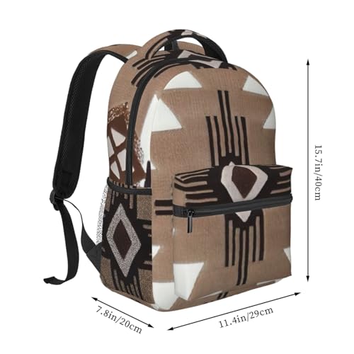 Sac à dos de voyage imprimé amérindien léger et polyvalent - 2