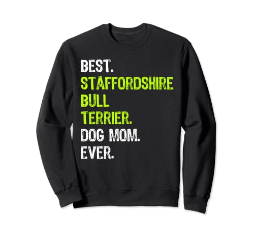 Staffordshire Bull Terrier DOG MOM Dog Lovers Felpa
