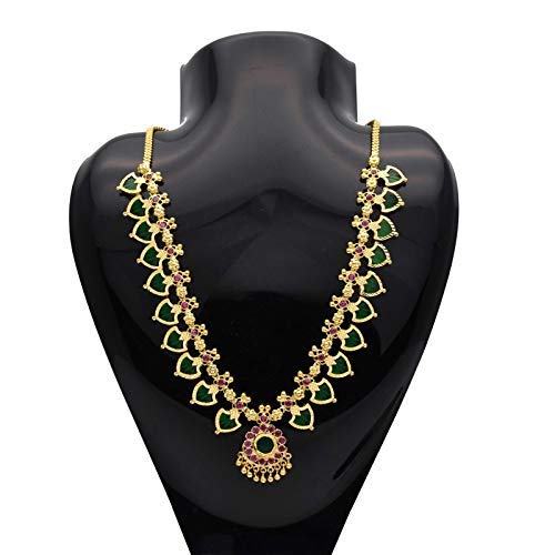 Buy SWARA JEWELLERY Brass Gold Plated 