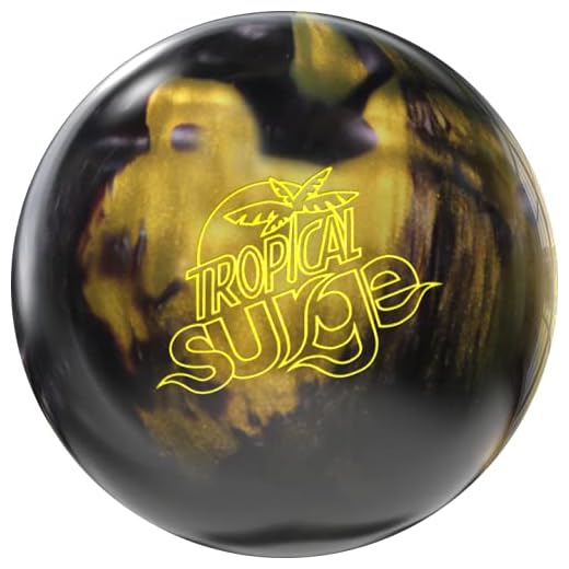 Storm Tropical Surge Bowling Ball - Gold/Black (14lbs)