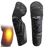 【Material cálido y cómodo】En invierno, las rodilleras cálidas y de terciopelo están diseñadas con un diseño corto de terciopelo medio envuelto,transpirable y cómodo. Y está hecho de tela Oxford impermeable, forrada con una esponja gruesa y un forro corto de felpa, que es resistente al viento, a la lluvia, a la nieve y tiene una buena retención de calor. Incluso si conduce en un invierno frío o en un ambiente de temperatura extremadamente baja, puede mantener las piernas y las rodillas calientes.