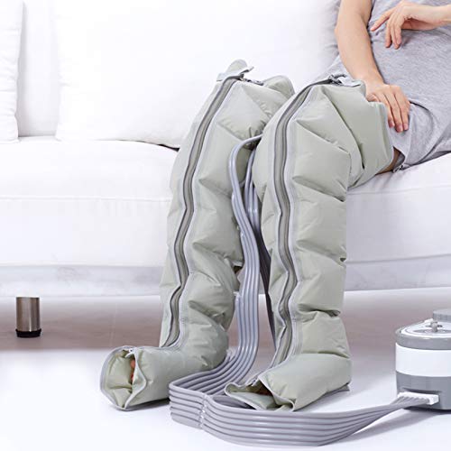 DXFK.AM Air Compression Boots Inflatable Massage Set Machine Intermittent Pneumatic Air Therapy Recovery for Lymphedema Circulation Swelling Relax Pain Relief