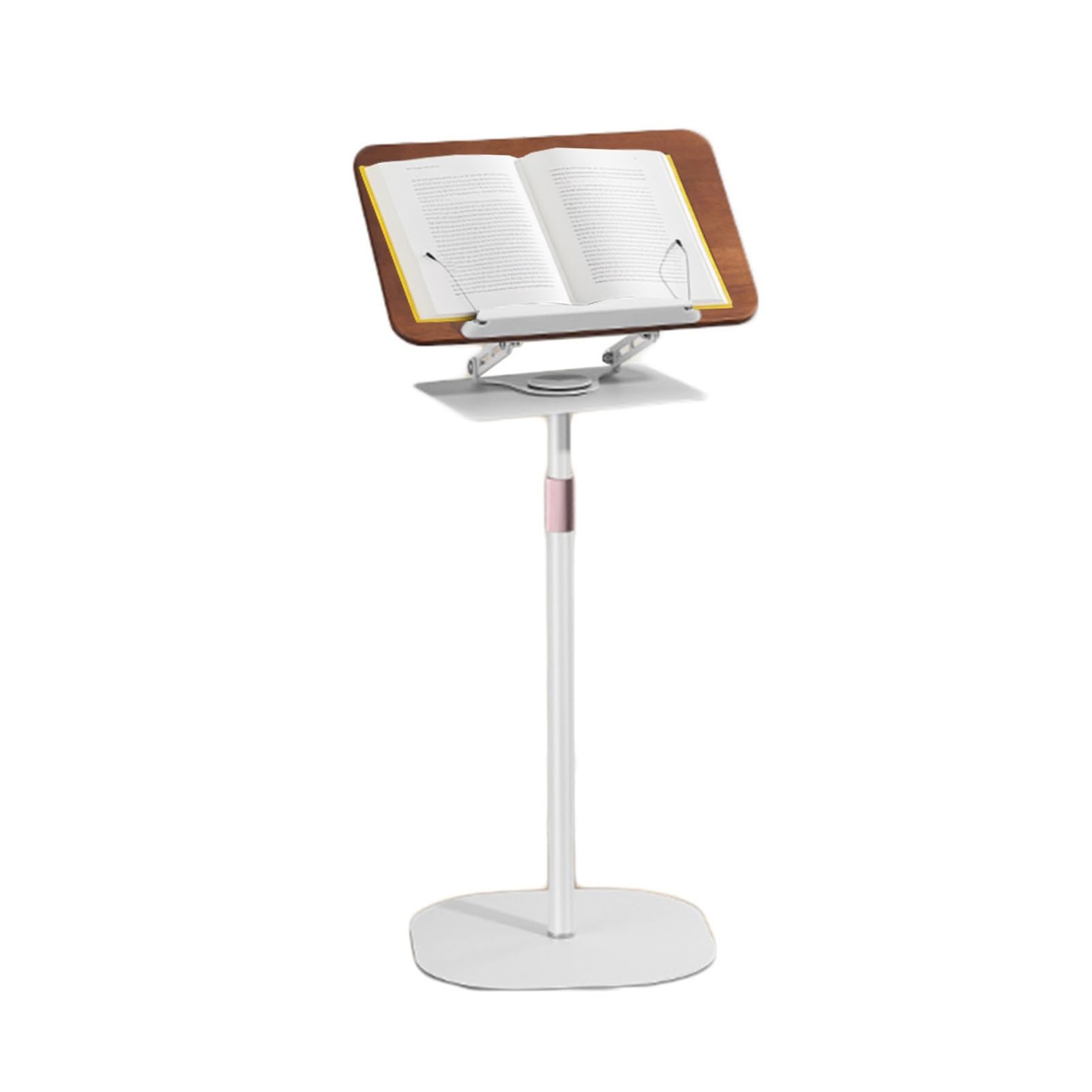 Support de livre sur pied réglable pour la lecture, les ordinateurs portables et les projecteurs - Conception polyvalente à double usage pour plus de confort et de praticité à la maison ou a