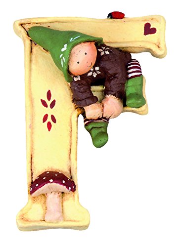 Gnomys Diaries Figurine Letter Fairy of the Fortune f, Paste Stone