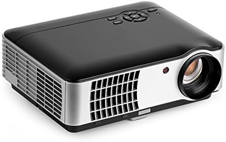 2800 Lumens Video Projector, OCDAY 5.0 Inch LCD TFT Display 1280x768 Resolution Support 1080P by USB HDMI VGA AV Compatible with Home Cinema Theater TV Laptop Game iPad iPhone Android Smartphone