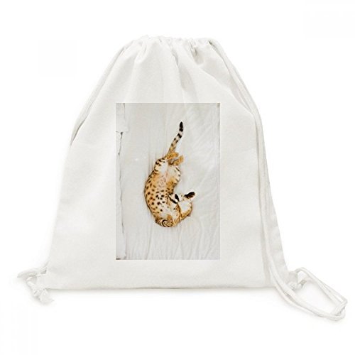 Sac ocelot chat en toile pour transporter vos affaires sans effort