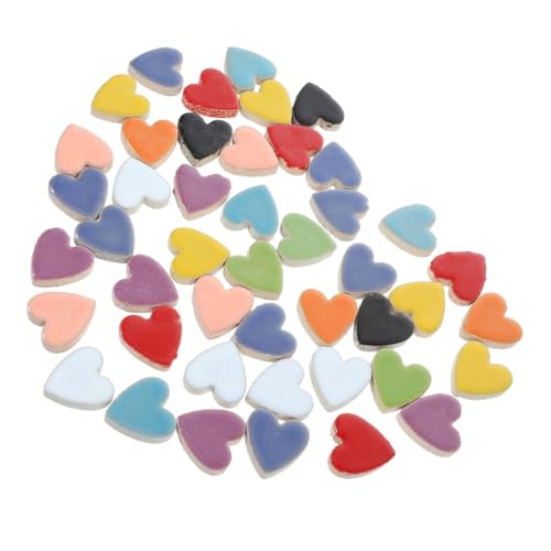 Mosaïque cœur céramique loisirs créatifs decoration maison DIY facile