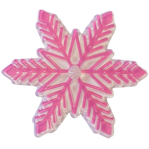 Snowboard Stomp Pad 3D Snowflake Snowboard Grip Pad Anti Skidding PVC Self Adhesive Grip Stomp for Snowboarding Accessories Style2