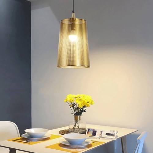 Lampe suspendue décorative industrielle E27 pour plafond de cuisine