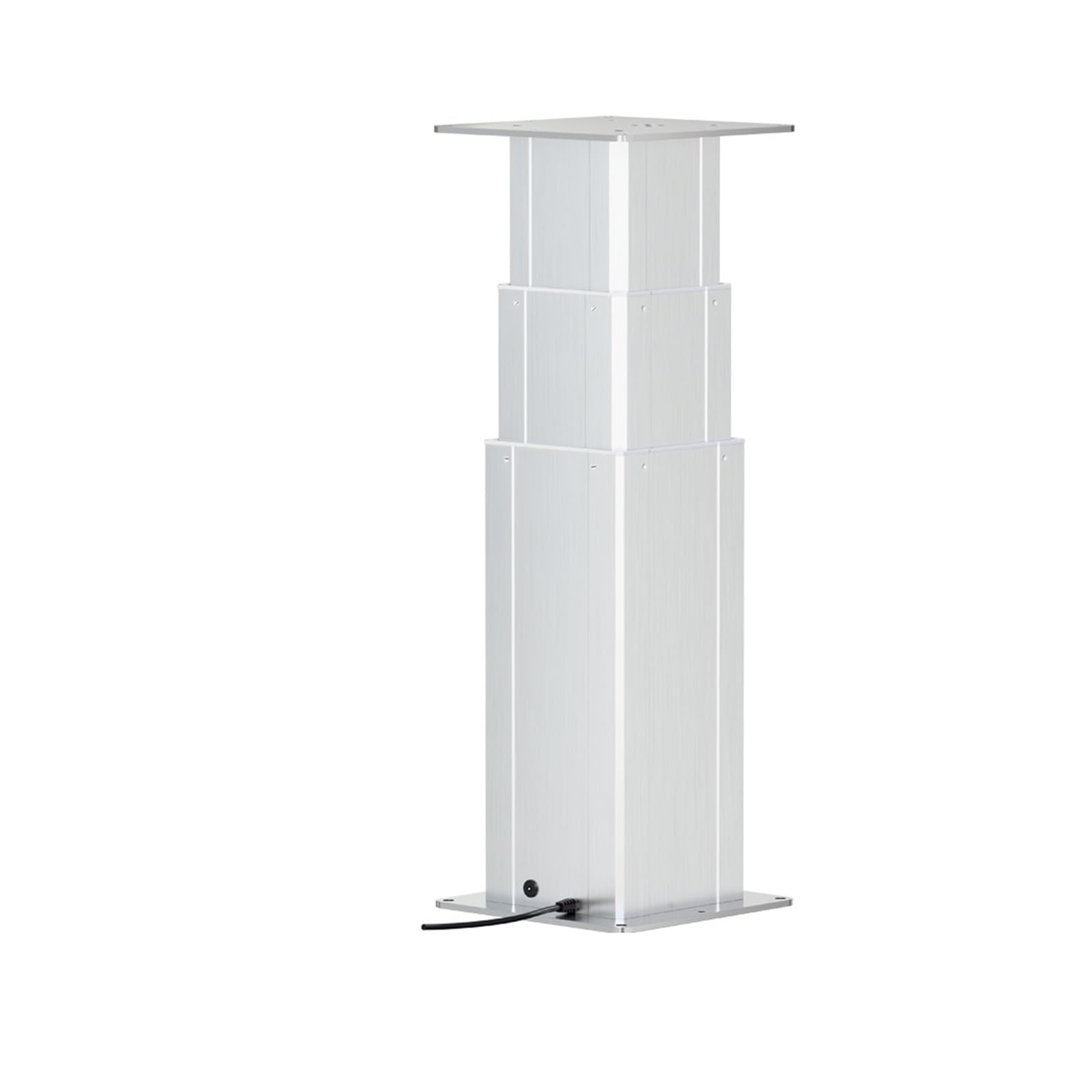 Elektrische Hubsäule, 3-teilig, elektrische Tischbeine, Hub 400 mm/500 mm/760 mm/1150 mm, Tragfähigkeit 200 kg, Lastenheberoboter(DHLCE-S400)