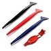 tiptopcarbon Vehicle Vinyl Wrapping Tool Micro Squeegee Kit 4 in 1 for Vinyl Molding and Seams or Seals Tucking
