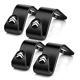 Durable et pratique: Pratique pour les voyages et le rangement sur le siège arrière. Crochets de rangement multifonctionnels et robustes, pour accrocher sacs, tasses ou petits objets, et garder les mains libres