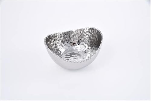 Pampa Bay Small Oval Bowl, 5.25-inch Length, Silver - Thumbnail 4
