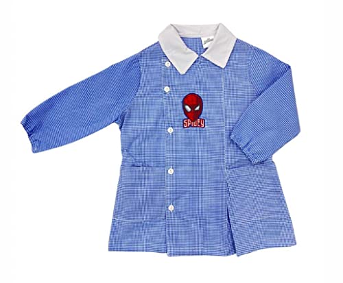 PERSONAGGI Delantal cuadros cielo diferentes escuela materna Cover