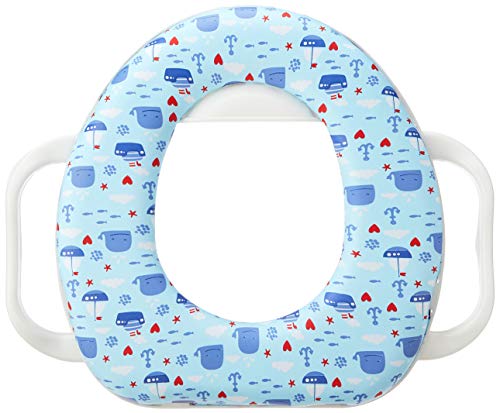 Redutor De Assento Sanitário, Clingo, Azul/Barquinhos