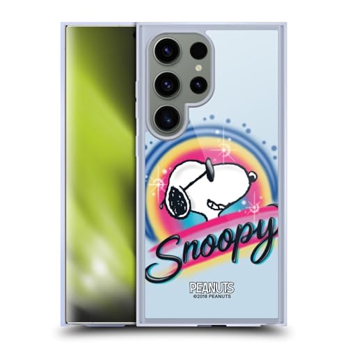 Coque Gel Peanuts pour Samsung S24 Ultra Protection MagSafe Snoopy Lunettes de Soleil