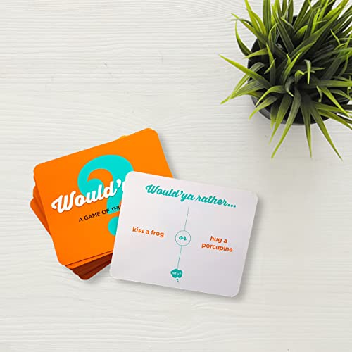 The Imagineering Company Would'ya | A Card Game Of This Or That | Hilarious Dilemmas That Make You Think | An Epic Family Game Filled With Questions | Trivia Game Of Choice For Friends & Family #TOP4