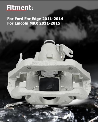 Image of cciyu 18B5299 Rear Left Brake Caliper With Bracket For Ford For Edge 2011-2014,For Lincoln For MKX 2011-2015