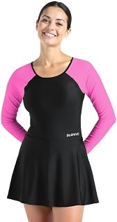 SLOVIC Swimming Suit for Women | One Piece Bodysuite for Women | Beachwear for Girls | Quick Dry & Stretchable Swimwear fo... Price In India