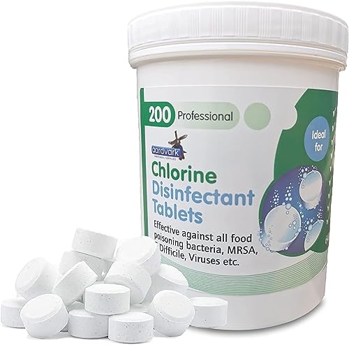 Prosan Chlorine Disinfectant Tablets 200 per Tub Creates a Ready To Use Disinfectant Solution