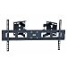 InstallerParts 37"-65" TV Corner Mount – Swivel/Tilt – 20" Dual Extension Arm – Heavy Duty LCD LED TV Monitor Flat Panel Screen, HDMI Cable