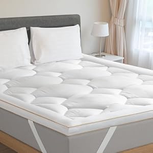 BedStory Surmatelas 180 x 200 en Microfibre, Protege Matelas de Haute Qualité – Oeko-TEX Standard 100 Certifié avec Sangles de Fixation, pour Un Sommeil Doux et Molleux