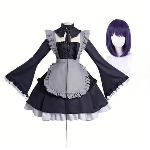 Costume de soubrette Shirakami Fubuki ajusté et confortable pour fête
