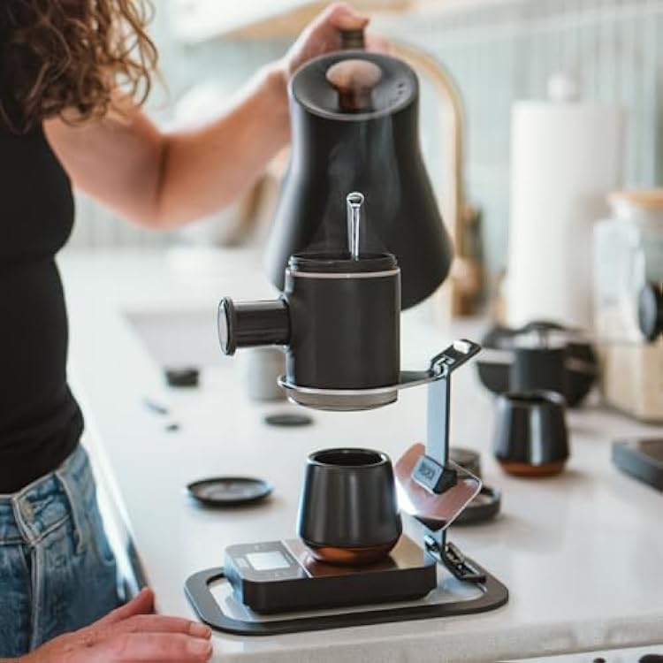 WACACO Picopresso Stand ، ملحق لبيكوبريسو ، يتكون من أربعة أجزاء قابلة للفك بسهولة ( لبيكوبريسو استخدم فقط ) ، أسود