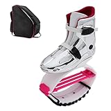Zapatos de salto unisex con bolsa de almacenamiento, ajustables para correr al aire libre y entrenamiento de salto