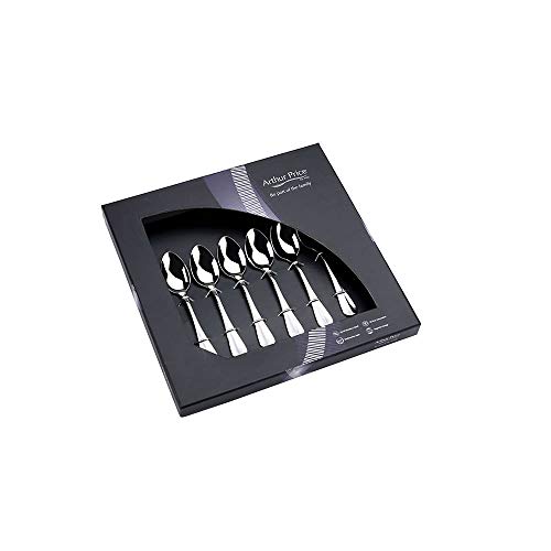 Arthur Price Baguette - Box of 6 Tea Spoons