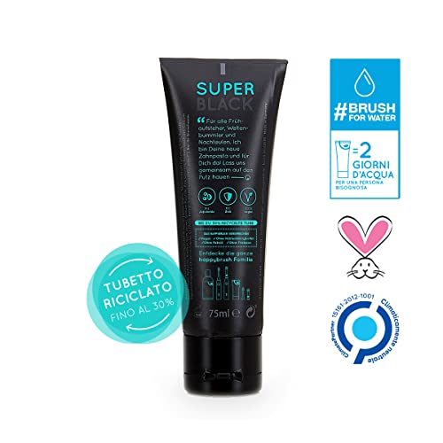 Happybrush® Dentifricio vegan per lo sbiancamento