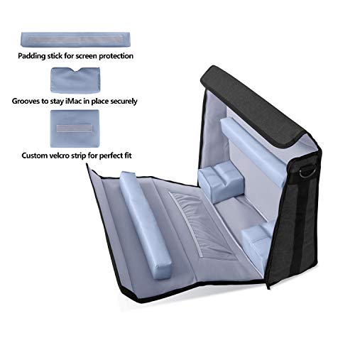 Image of Damero Tote Bag Compatible with Apple iMac Desktop Computer
