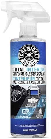Chemical Guys Total Interior Cleaner & Protectant, Safe for Cars, Trucks, SUVs, Motorcycles, RVs & More, 473 ml, Fresh Scent