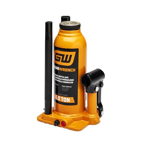Image of GEARWRENCH 6 Ton Hydraulic Bottle Jack | GWHBJ6T