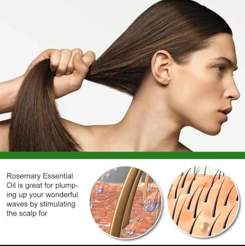 EELHOE Rosemary Hair Essential Oil. 60ml., 1 Fl Oz (Pack of 1), White - Thumbnail 3